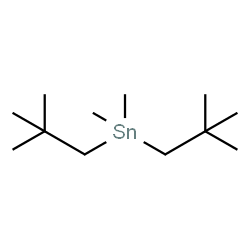 ChemSpider 2D Image | Bis(2,2-dimethylpropyl)(dimethyl)stannane | C12H28Sn