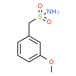 ChemSpider 2D Image | (3-Methoxyphenyl)methanesulfonamide | C8H11NO3S