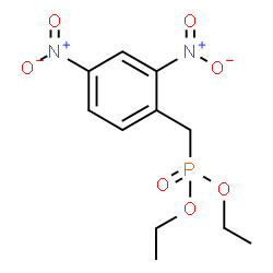 ChemSpider 2D Image | Diethyl (2,4-dinitrobenzyl)phosphonate | C11H15N2O7P