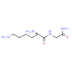 ChemSpider 2D Image | Lysylglycinamide | C8H18N4O2