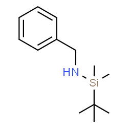ChemSpider 2D Image | N-Benzyl-1,1-dimethyl-1-(2-methyl-2-propanyl)silanamine | C13H23NSi