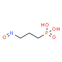 ChemSpider 2D Image | (3-Nitrosopropyl)phosphonic acid | C3H8NO4P