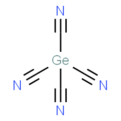 ChemSpider 2D Image | Germanetetracarbonitrile | C4GeN4