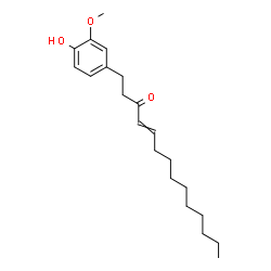 ChemSpider 2D Image | [10]-Shogaol | C21H32O3