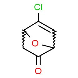 ChemSpider 2D Image | 5-Chloro-7-oxabicyclo[2.2.1]hept-5-en-2-one | C6H5ClO2