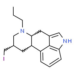 ChemSpider 2D Image | (5xi,10xi)-8-(Iodomethyl)-6-propylergoline | C18H23IN2
