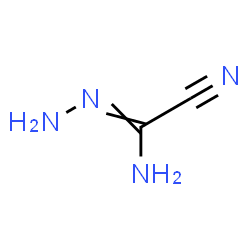 ChemSpider 2D Image | N'-amino-1-cyano-formamidine | C2H4N4