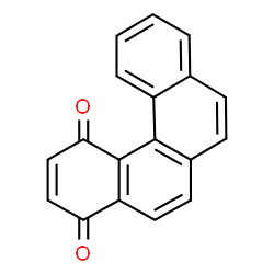 ChemSpider 2D Image | Benzo[c]phenanthrene-1,4-dione | C18H10O2