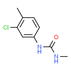 ChemSpider 2D Image | 1-(3-Chloro-4-methylphenyl)-3-methylurea | C9H11ClN2O