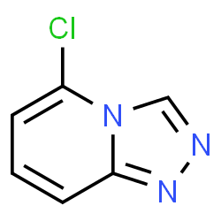 ChemSpider 2D Image | 5-Chloro[1,2,4]triazolo[4,3-a]pyridine | C6H4ClN3