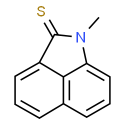 ChemSpider 2D Image | 1-Methylbenzo[cd]indole-2(1H)-thione | C12H9NS