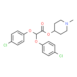 ChemSpider 2D Image | lifibrate | C20H21Cl2NO4