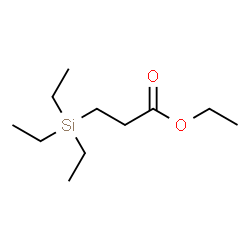 ChemSpider 2D Image | Ethyl 3-(triethylsilyl)propanoate | C11H24O2Si