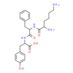 ChemSpider 2D Image | lys-phe-tyr | C24H32N4O5