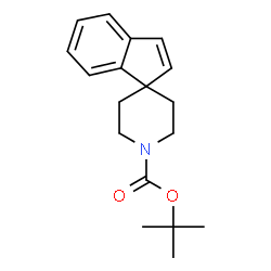 ChemSpider 2D Image | tert-Butyl-1'H-spiro[inden-1,4'-piperidin]-1'-carboxylat | C18H23NO2
