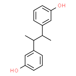 ChemSpider 2D Image | 3,3'-(2,3-Butanediyl)diphenol | C16H18O2