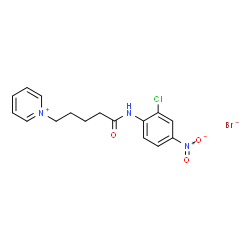 ChemSpider 2D Image | 1-{5-[(2-Chloro-4-nitrophenyl)amino]-5-oxopentyl}pyridinium bromide | C16H17BrClN3O3