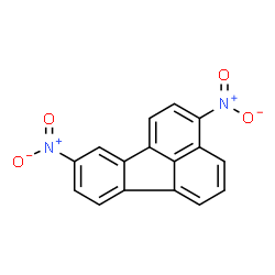 ChemSpider 2D Image | 3,9-Dinitrofluoranthene | C16H8N2O4
