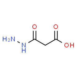 ChemSpider 2D Image | Malonic acid hydrazide | C3H6N2O3