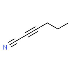 ChemSpider 2D Image | 2-Hexynenitrile | C6H7N