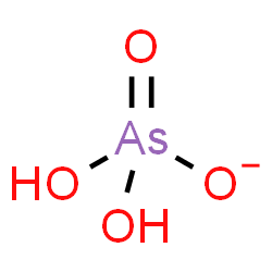 ChemSpider 2D Image | Dihydrogen arsenate | H2AsO4