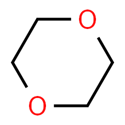 ChemSpider 2D Image | 1,4-Dioxane | C4H8O2