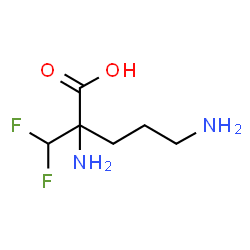 ChemSpider 2D Image | Eflornithine | C6H12F2N2O2