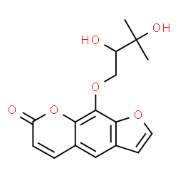 ChemSpider 2D Image | heraclenol | C16H16O6