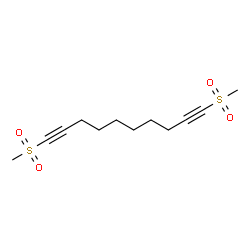 ChemSpider 2D Image | 1,10-Bis(methylsulfonyl)-1,9-decadiyne | C12H18O4S2
