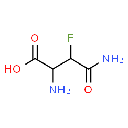 ChemSpider 2D Image | 3-Fluoroasparagine | C4H7FN2O3