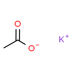 ChemSpider 2D Image | Potassium acetate | C2H3KO2