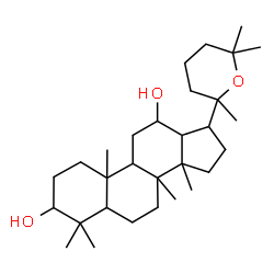 ChemSpider 2D Image | 20,25-Epoxydammarane-3,12-diol | C30H52O3