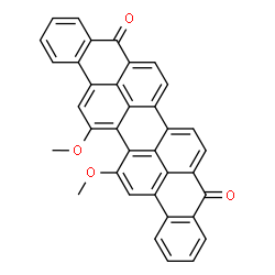 ChemSpider 2D Image | vat green 1 | C36H20O4