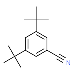 ChemSpider 2D Image | 3,5-di-tert-butylbenzonitrile | C15H21N