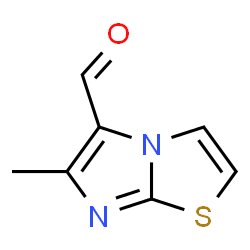 ChemSpider 2D Image | 6-Methylimidazo[2,1-b]thiazole-5-carbaldehyde | C7H6N2OS