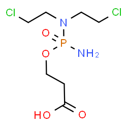 ChemSpider 2D Image | Carboxycyclophosphamide | C7H15Cl2N2O4P