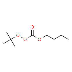 ChemSpider 2D Image | 1-({[(2-Methyl-2-propanyl)peroxy]carbonyl}oxy)butane | C9H18O4