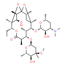 ChemSpider 2D Image | anhydroerythromycin A | C37H65NO12