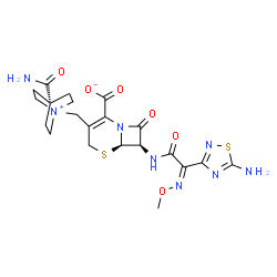 ChemSpider 2D Image | Cefclidin | C21H26N8O6S2