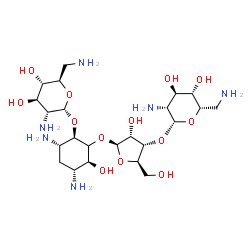 ChemSpider 2D Image | neomycin B sulfate | C23H46N6O13