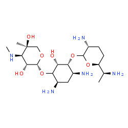 ChemSpider 2D Image | Gentamicin C2 sulfate | C20H41N5O7