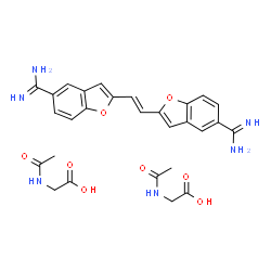 ChemSpider 2D Image | True Blue diaceturate salt | C28H30N6O8