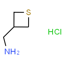 ChemSpider 2D Image | thietan-3-ylmethanamine hydrochloride | C4H10ClNS