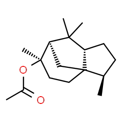 ChemSpider 2D Image | (8alpha)-Cedran-8-yl acetate | C17H28O2