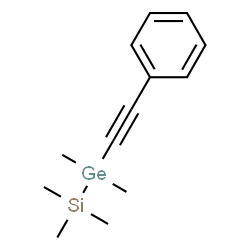 ChemSpider 2D Image | [Dimethyl(phenylethynyl)germyl](trimethyl)silane | C13H20GeSi