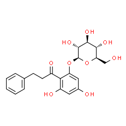 ChemSpider 2D Image | 4-deoxyphloridzin | C21H24O9