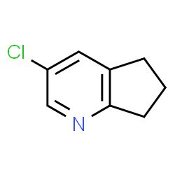 ChemSpider 2D Image | 3-Chloro-6,7-dihydro-5H-cyclopenta[b]pyridine | C8H8ClN