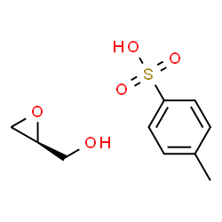 ChemSpider 2D Image | (2S)-2-Oxiranylmethanol - 4-methylbenzenesulfonic acid (1:1) | C10H14O5S