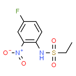 ChemSpider 2D Image | N-(4-Fluoro-2-nitrophenyl)ethanesulfonamide | C8H9FN2O4S