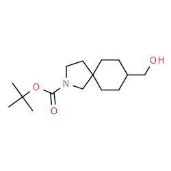 ChemSpider 2D Image | 2-Methyl-2-propanyl 8-(hydroxymethyl)-2-azaspiro[4.5]decane-2-carboxylate | C15H27NO3